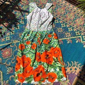 Milly Poppy Summer Dress Size 0